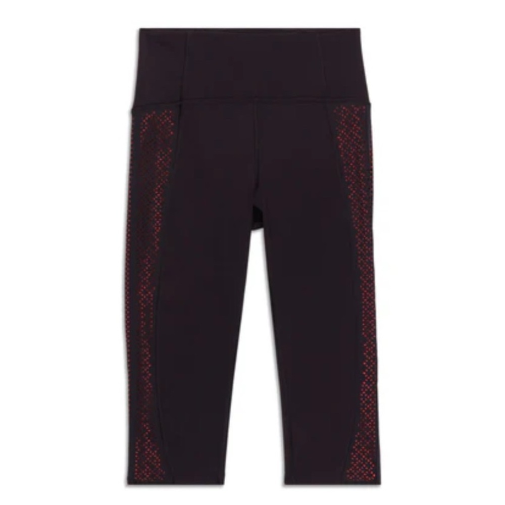 Lululemon Get Your Peek On Crop Leggings women's sz 4